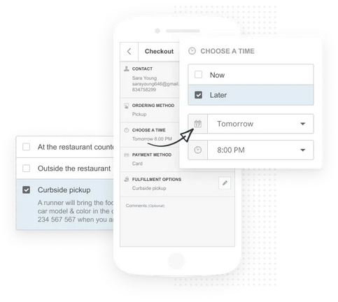 Afhaalsysteem voor Restaurants